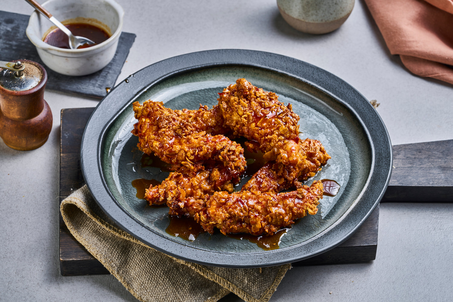 Tuliset hunajakananfileet