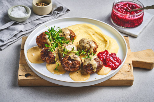 Ruotsalaiset lihapullat kermakastikkeessa