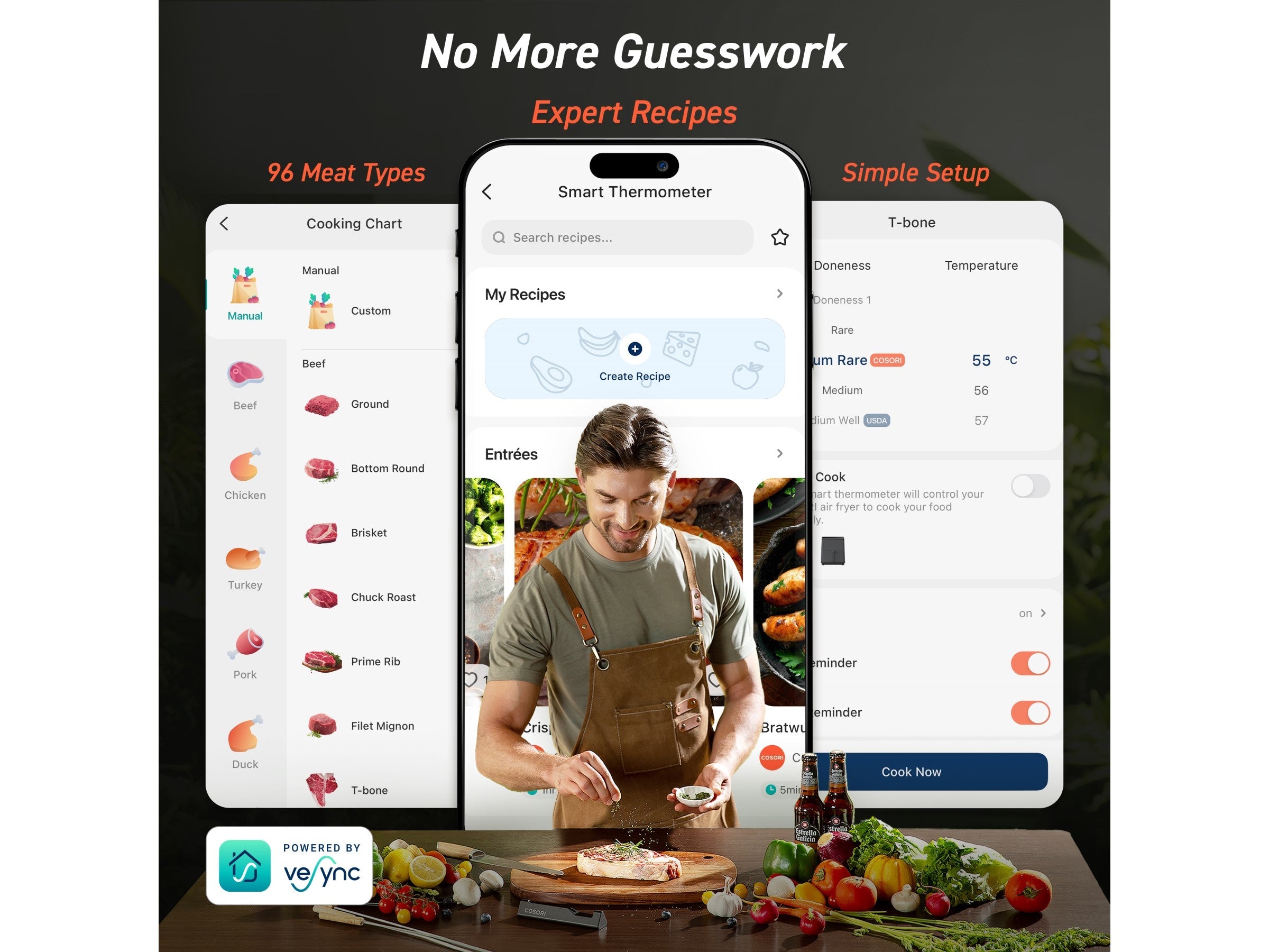 Cosori Smart Meat Lämpömittari