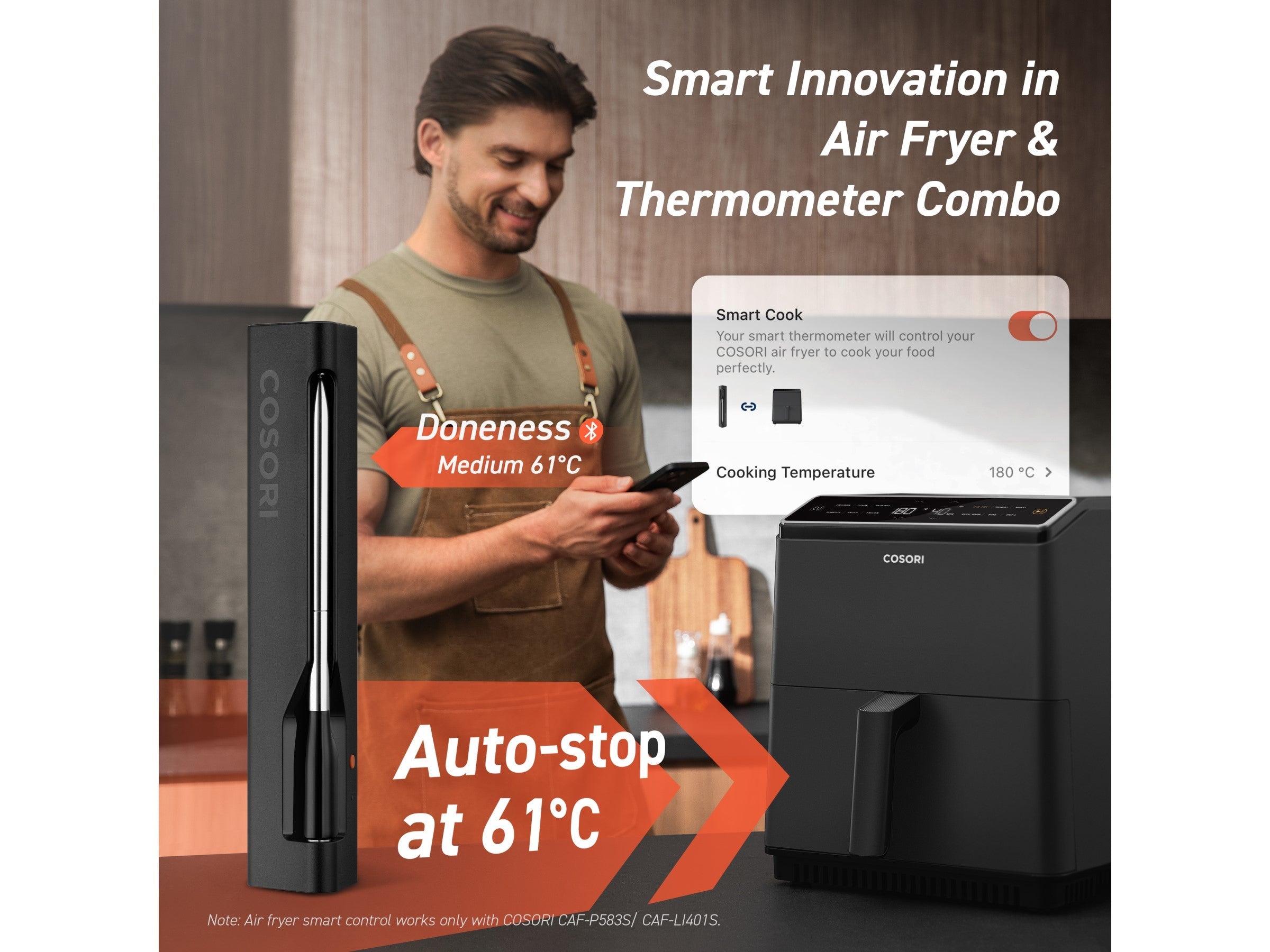 Cosori Smart Meat Lämpömittari