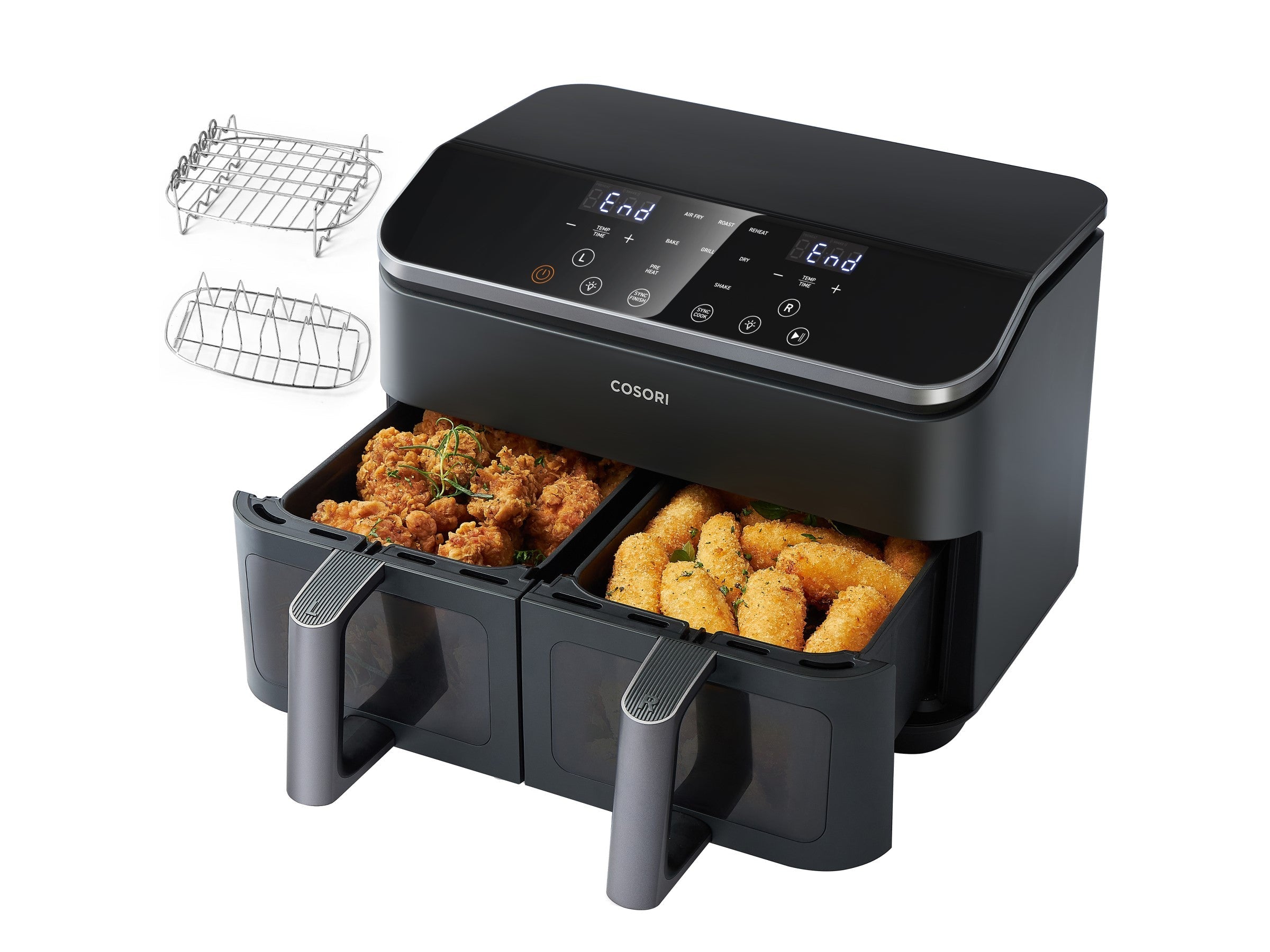 Cosori Dual Basket 8.5-Litrainen Airfryer