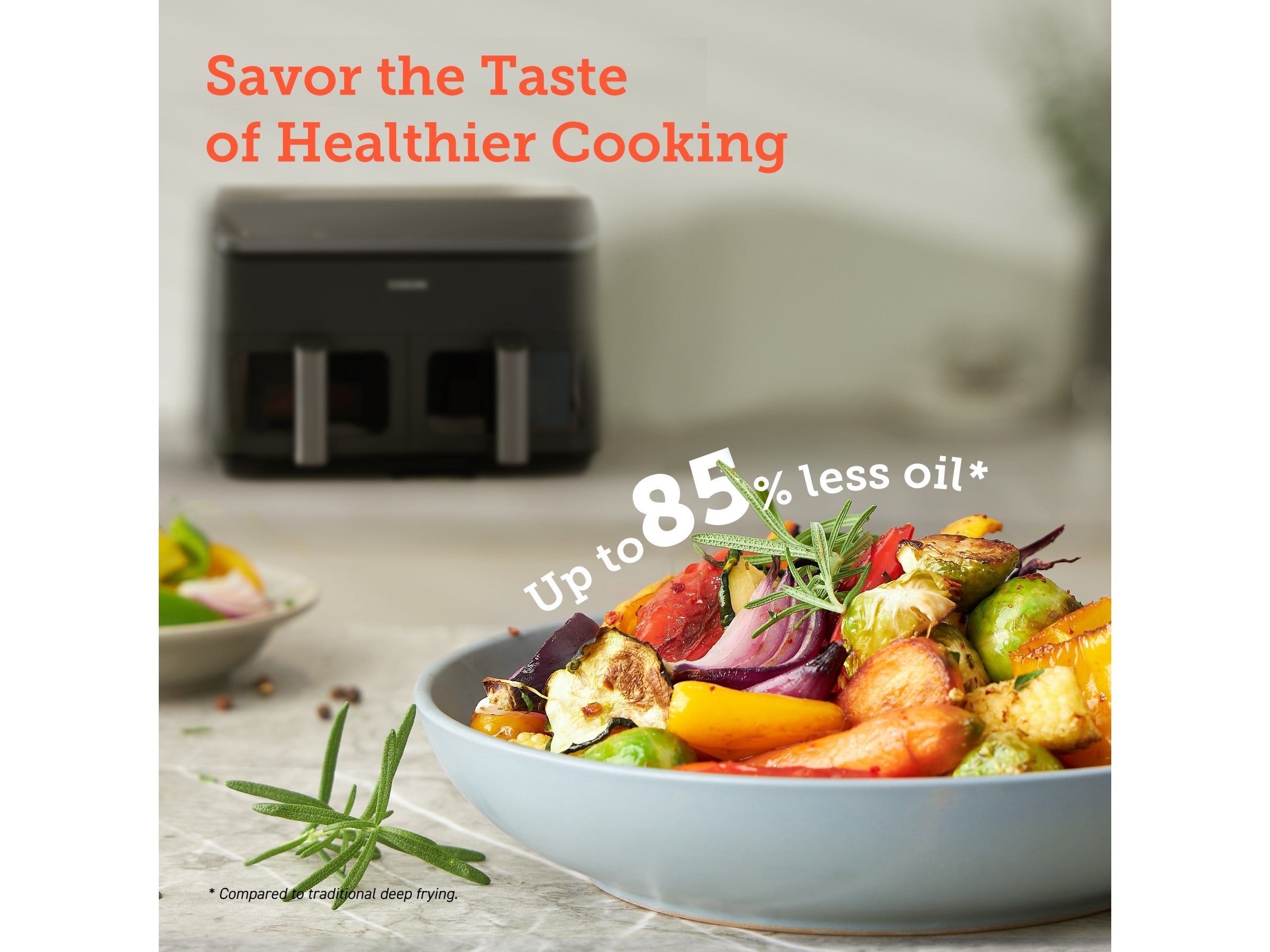 Cosori Dual Basket 8.5-Litrainen Airfryer