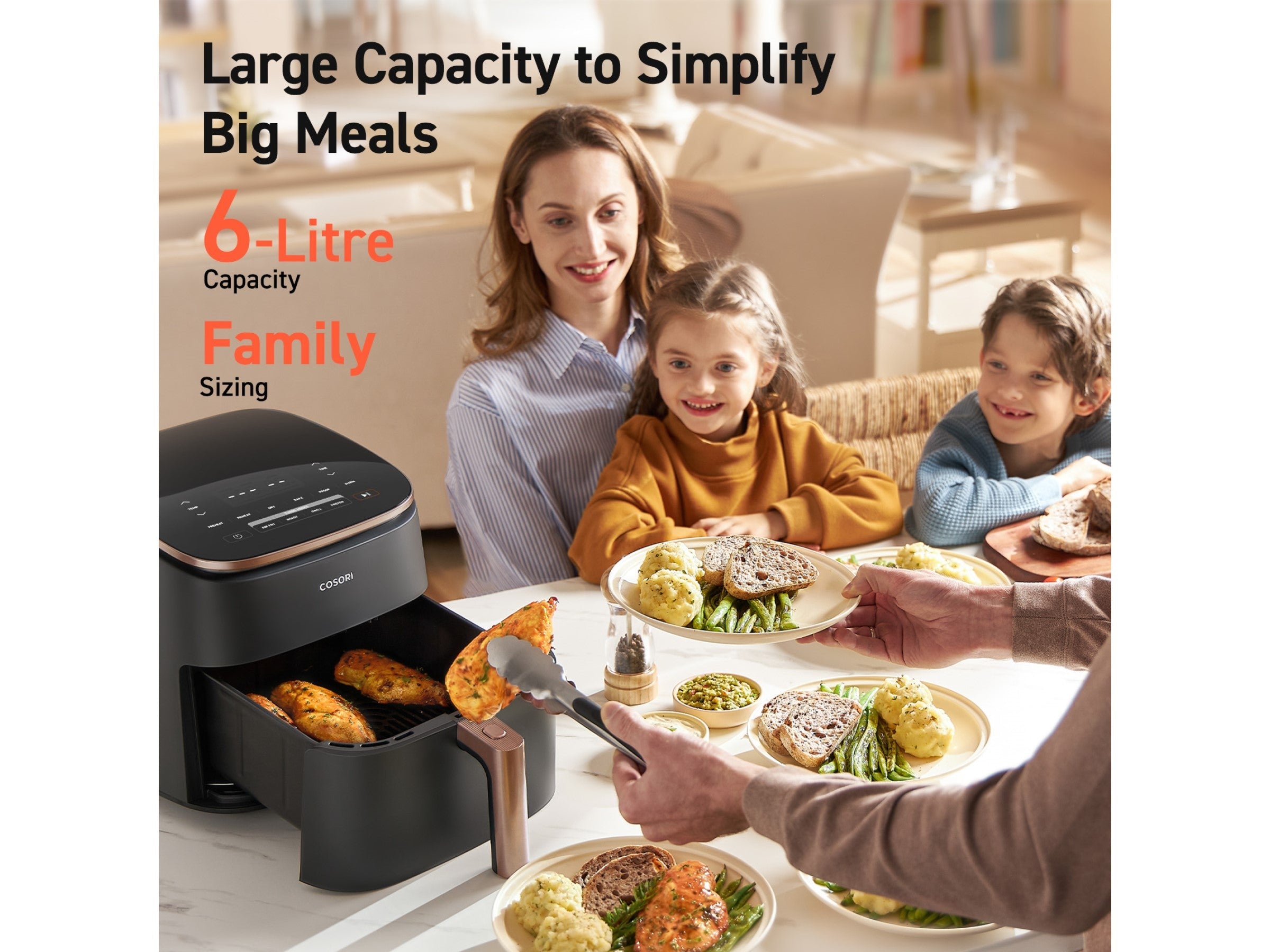 Cosori TurboBlaze 6.0-Litrainen Airfryer