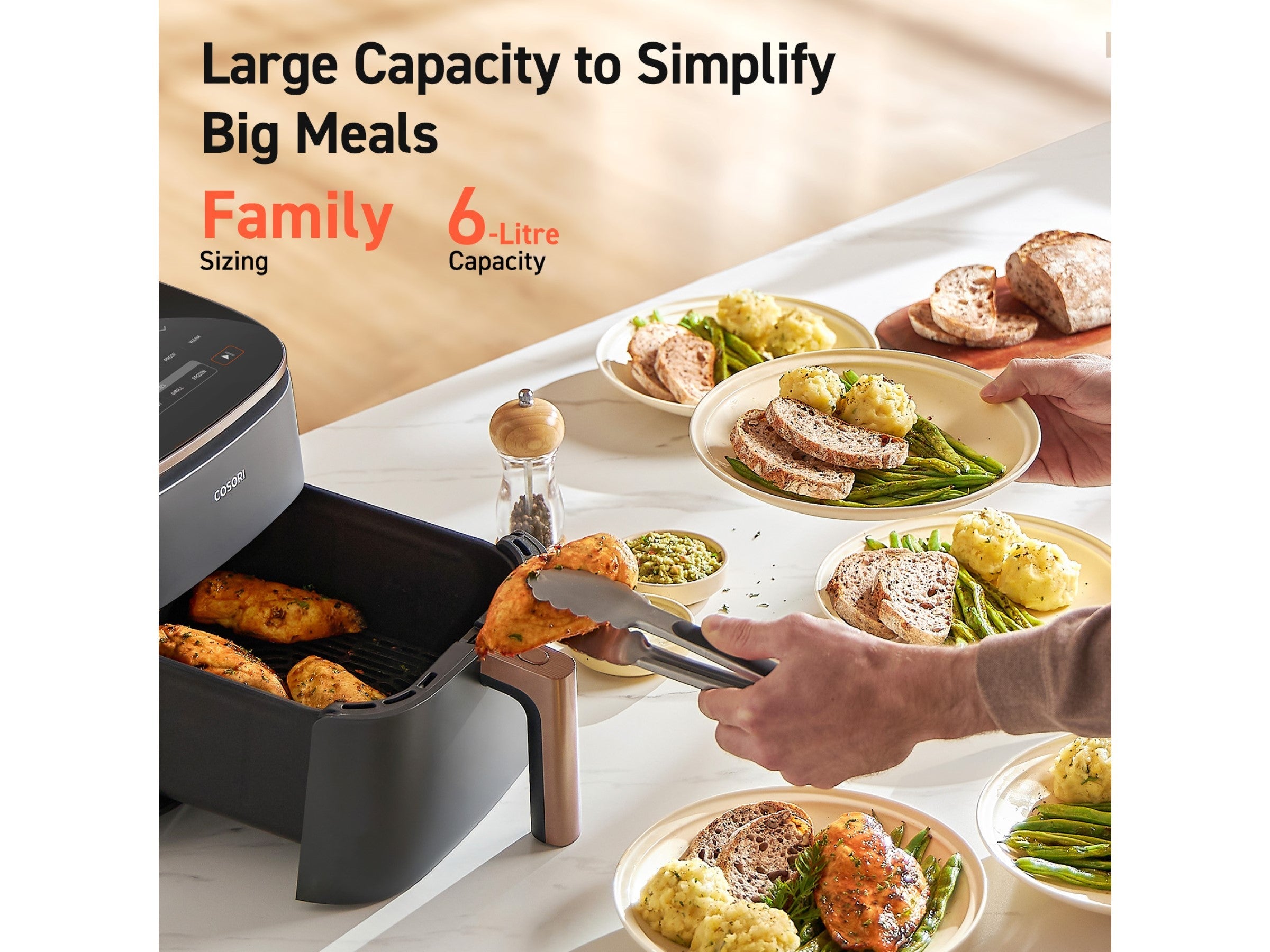 Cosori TurboBlaze 6.0-Litrainen Airfryer