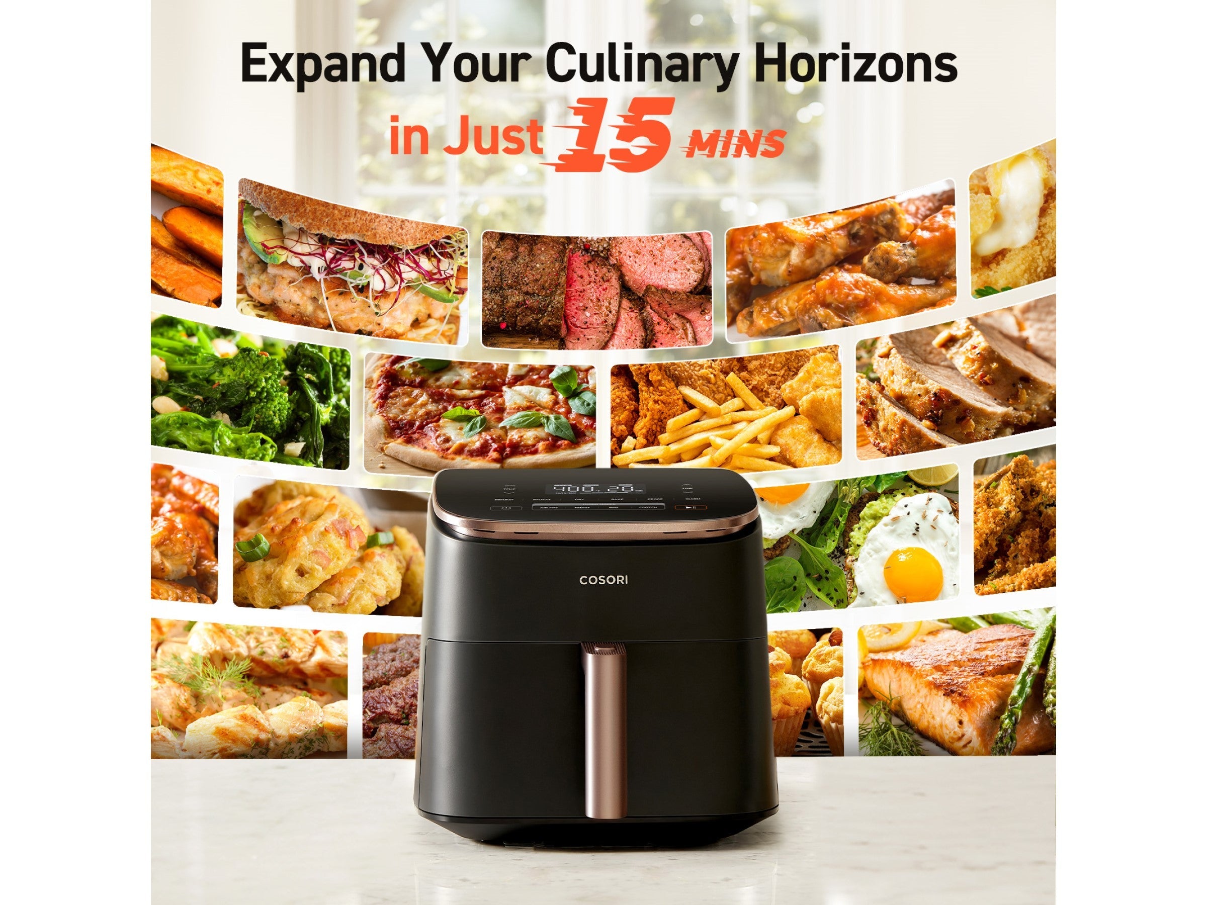 Cosori TurboBlaze 6.0-Litrainen Airfryer