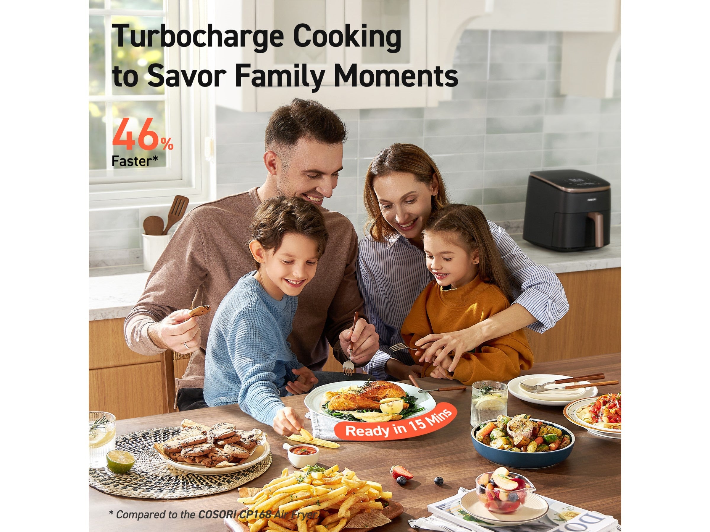 Cosori TurboBlaze 6.0-Litrainen Airfryer