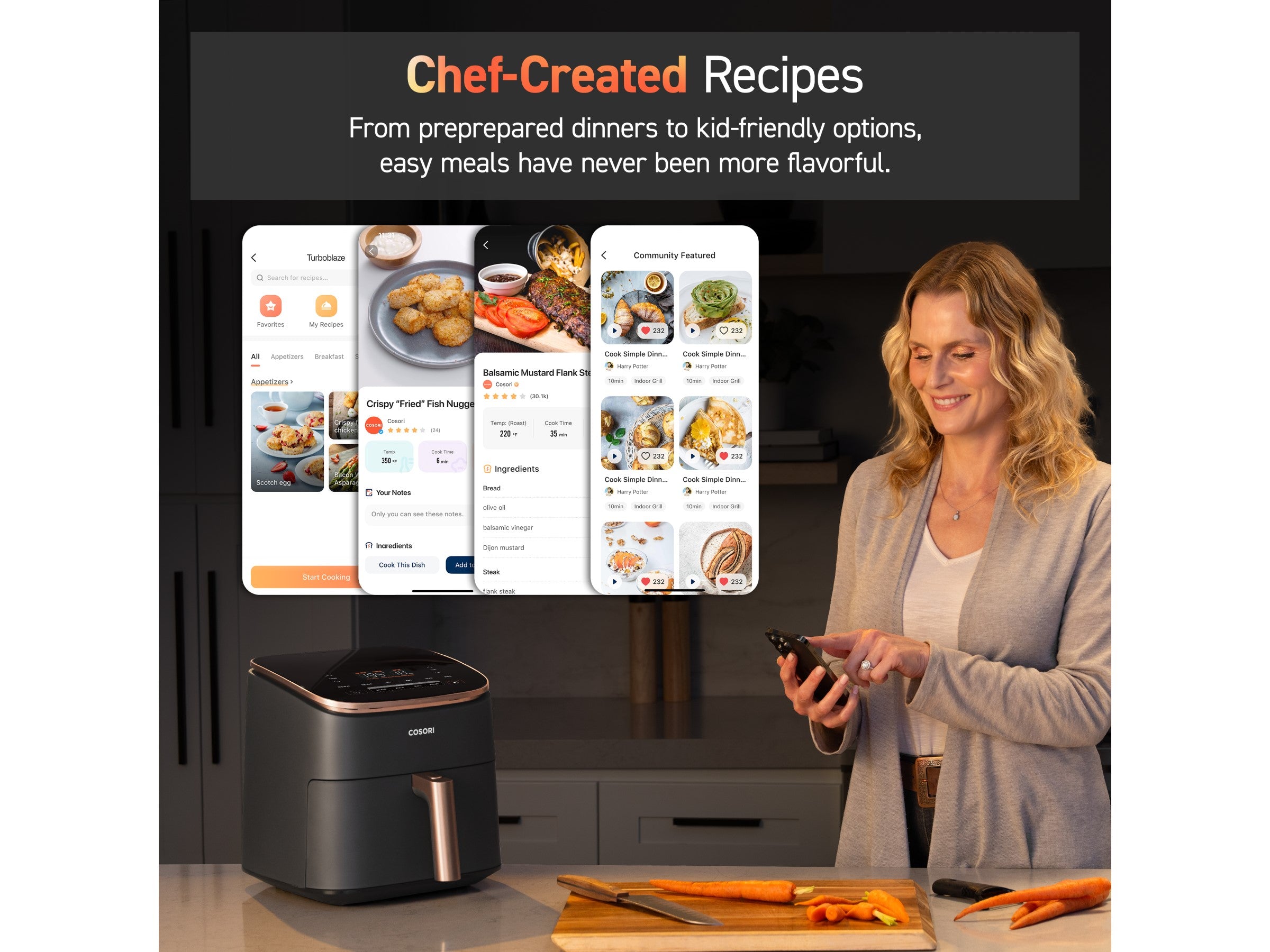 Cosori TurboBlaze 6.0-Litrainen Airfryer